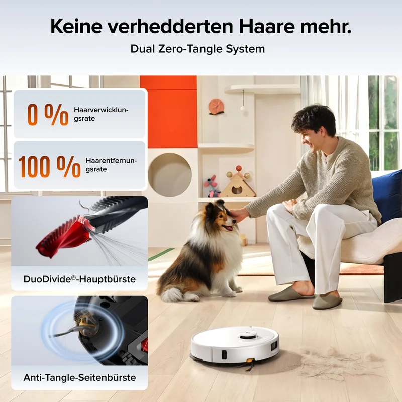 Roborock Qrevo 2 Pro Saugroboter mit automatischem Entfernen des Mopps