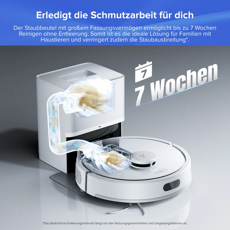 Roborock Q7 L5+ Saug- und Wischroboter mit Auto-Entleerungsstation