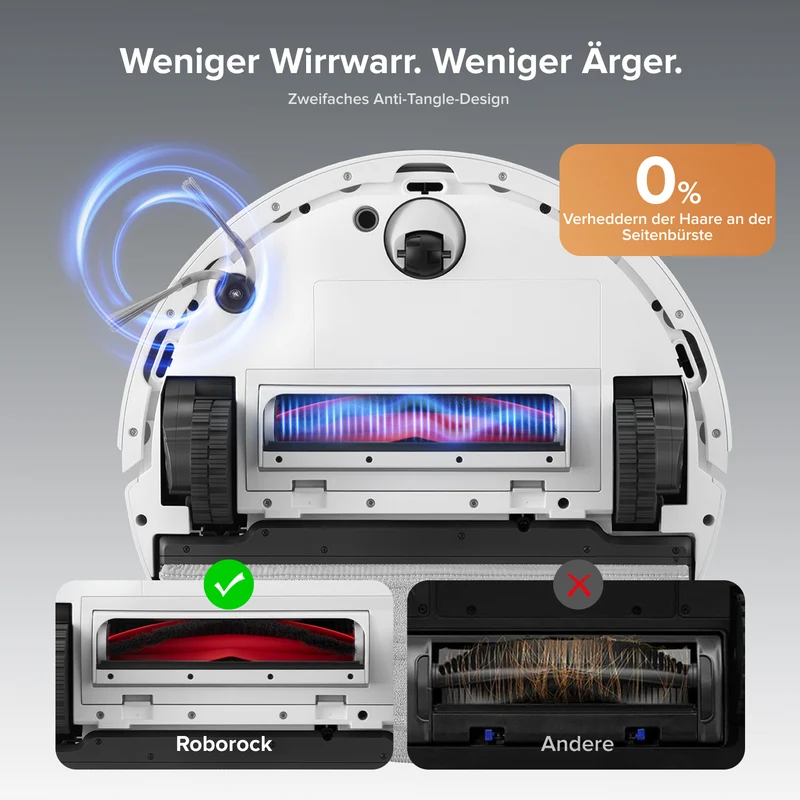 Roborock Q10 S5+ Saug- und Wischroboter mit Auto-Entleerungsstation