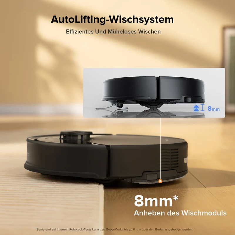 Roborock Q10 S5 Set Saug- und Wischroboter mit zusätzlichem Wischtuch*2 Stk.