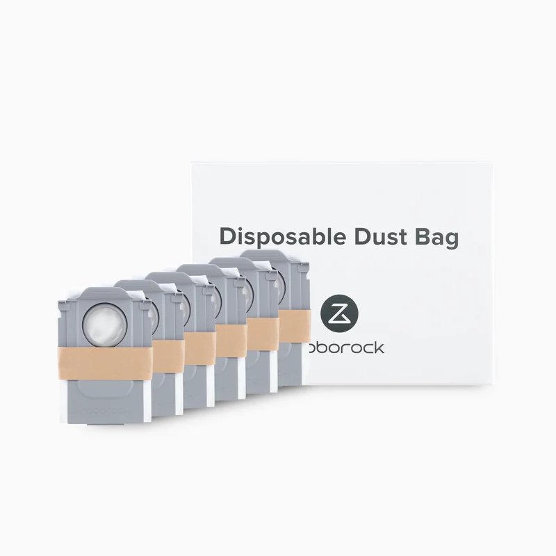 Roborock Staubbeutel*6 Stk für S8 MaxV Ultra, S8 Max Ultra, Qrevo Serie und mehr