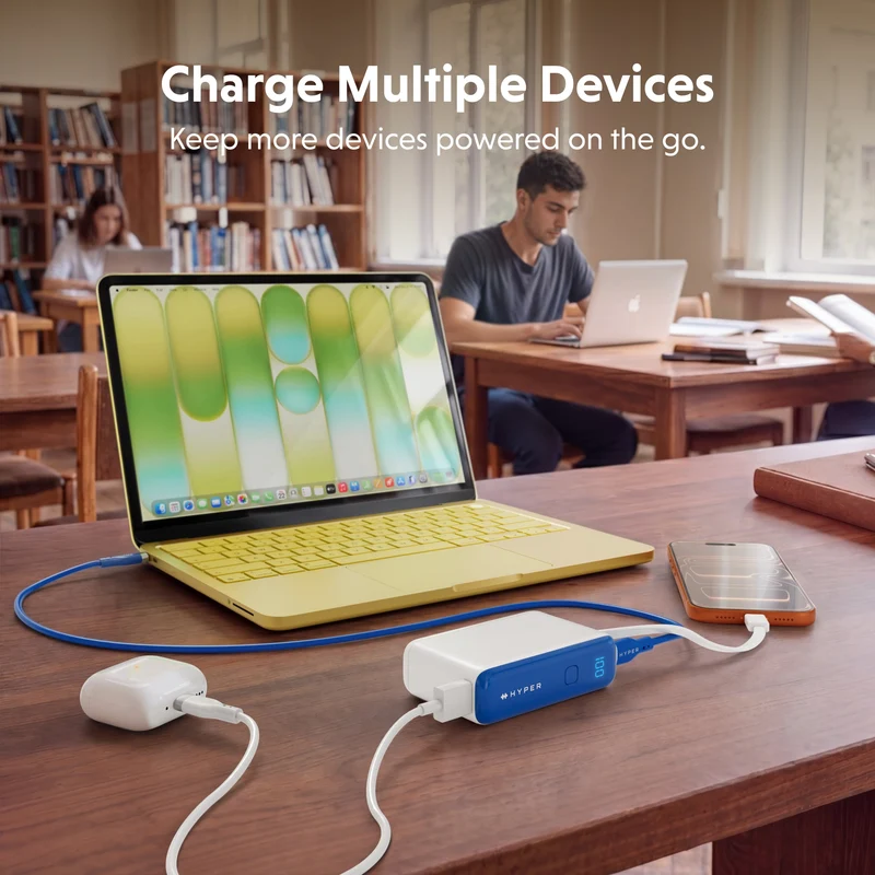 HyperJuice Flex 10K 30W Powerbank – Blau