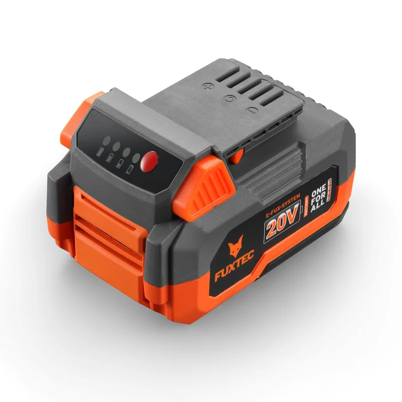 FUXTEC 20V Akku Laubbläser FX-E1LB20 SET 1 mit 1 x Akku 4Ah, 1 x Ladegerät 2,4A