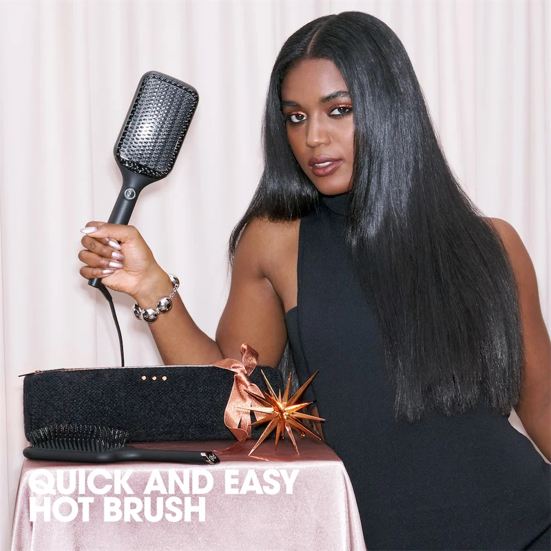 Glide+ Max Hot Brush Black Gift Set