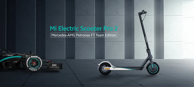 Xiaomi Mi Pro 2 Mercedes-AMG Petronas F1 Elektrische Step Europese Versie
