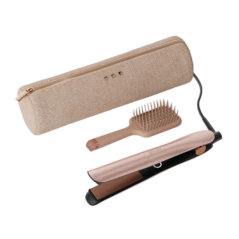Gold Hair Straightener Cashmere Beige