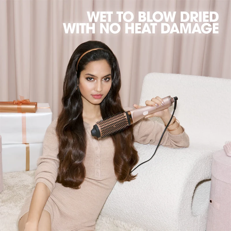 Duet Blowdry 2-In-1 Hair Dryer Brush Cashmere Beige