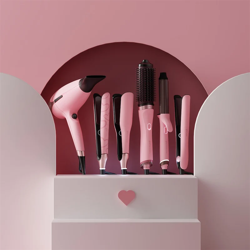 Helios Hair Dryer in Dusted Pink