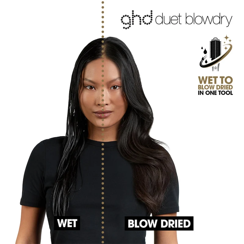 Duet Blowdry Brush in Dusted Pink