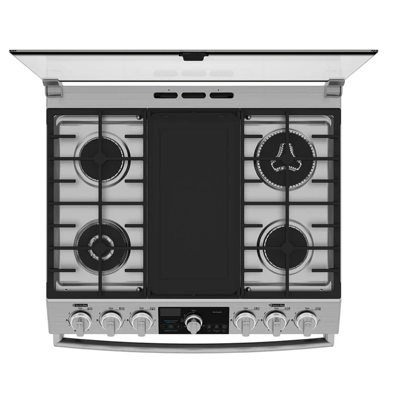 Mabe Cocina de Gas 30" 6 Quemadores, EMH7613DTSS0