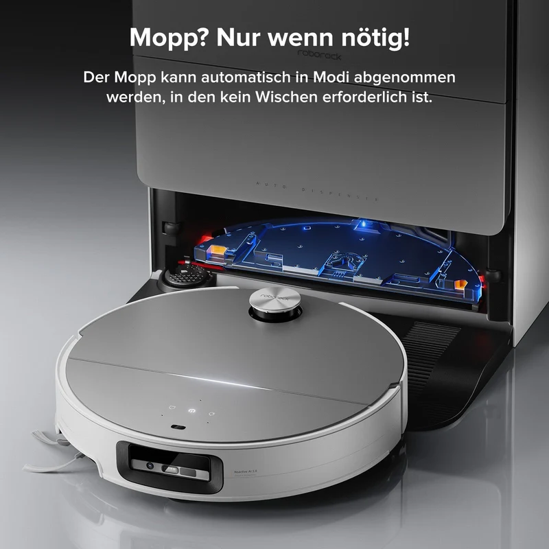 Roborock Saros 10 Saugroboter mit Dual Anti-Tangle System