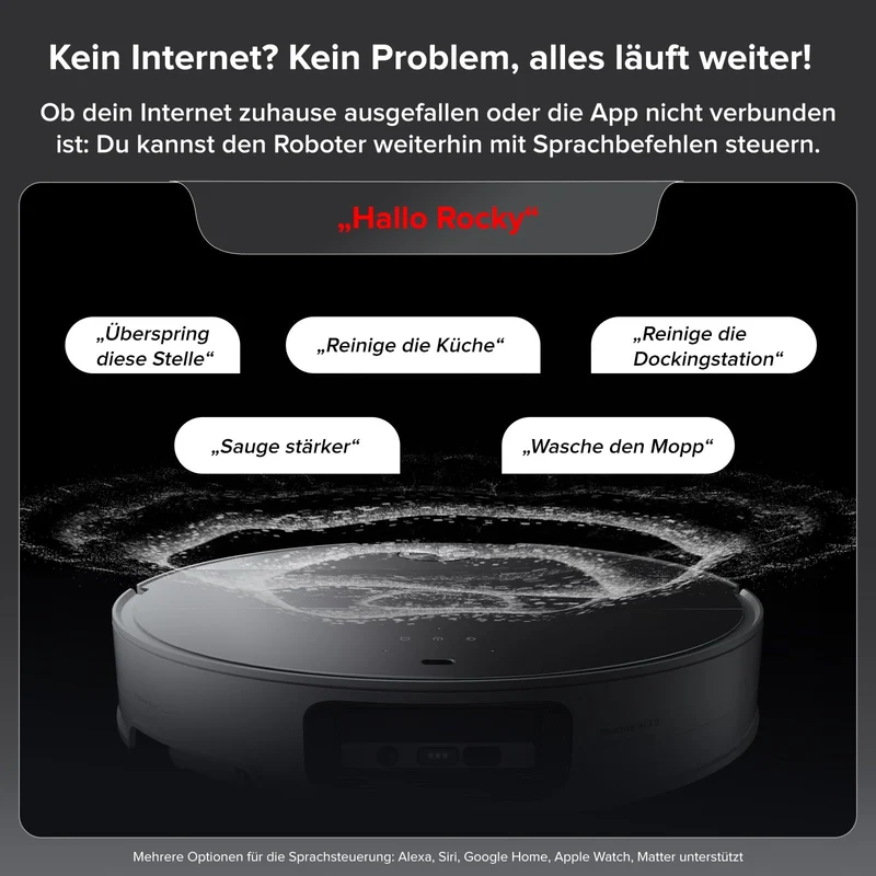 Roborock Saros 10 Saugroboter mit Dual Anti-Tangle System