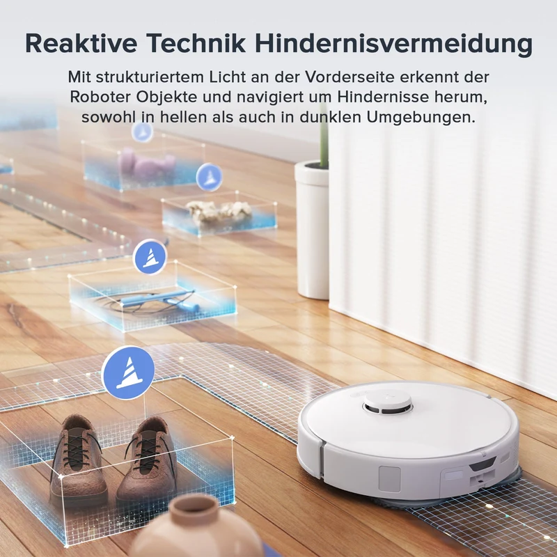 Roborock Qrevo Curv S5X Set Saugroboter mit Multifunktions-Dockingstation 3.0