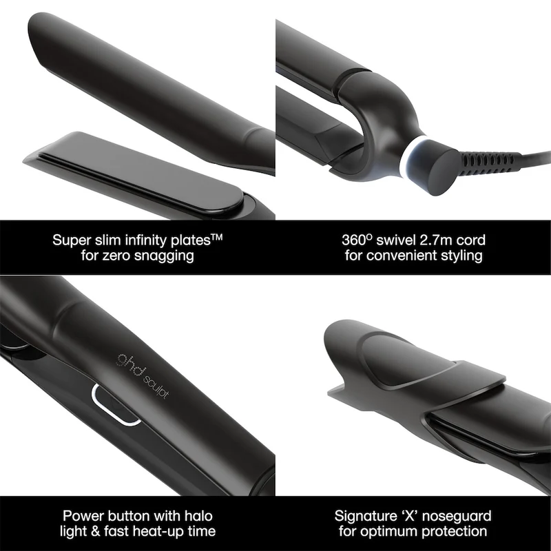 Sculpt Straightener - Black Metal