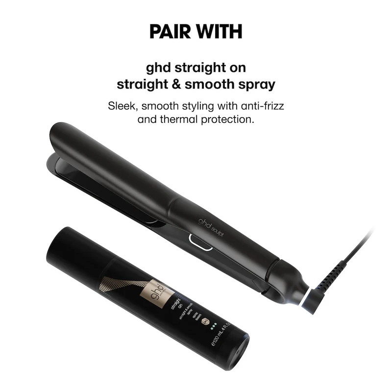Sculpt Straightener - Black Metal