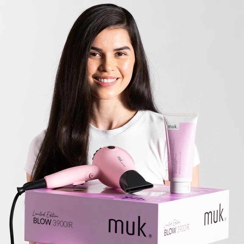 Limited Edition Pink Blow 3900-IR & Deep muk 1 Minute Treatment 200ml Duo