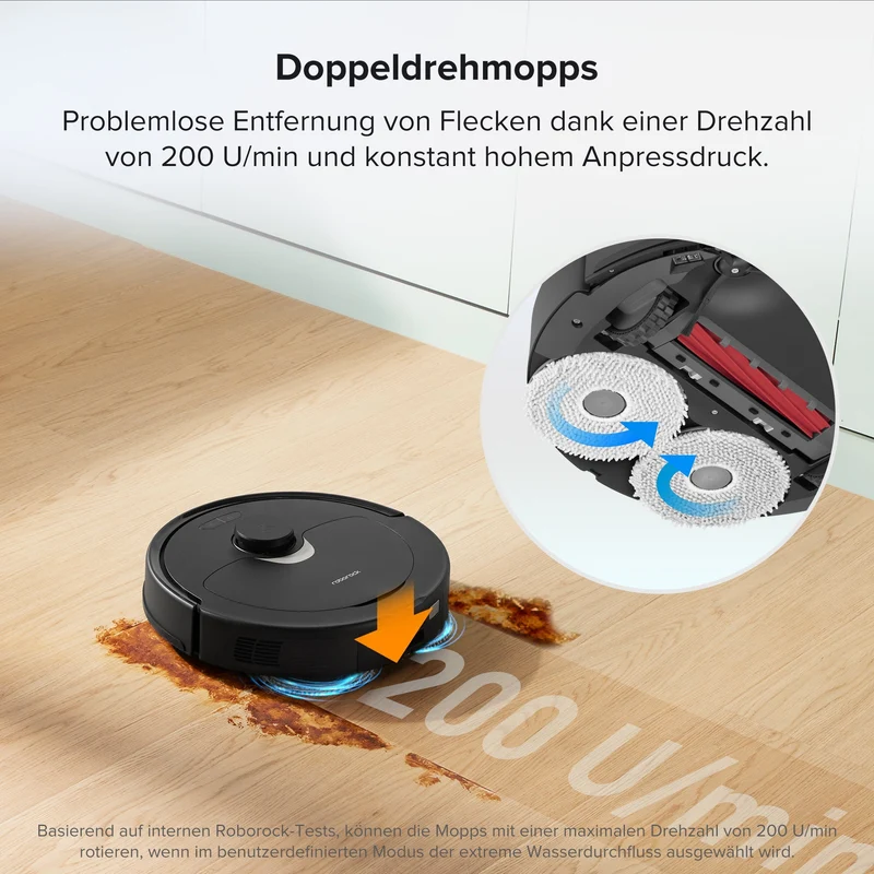 Roborock Qrevo Saugroboter mit Multifunktions-Dockingstation