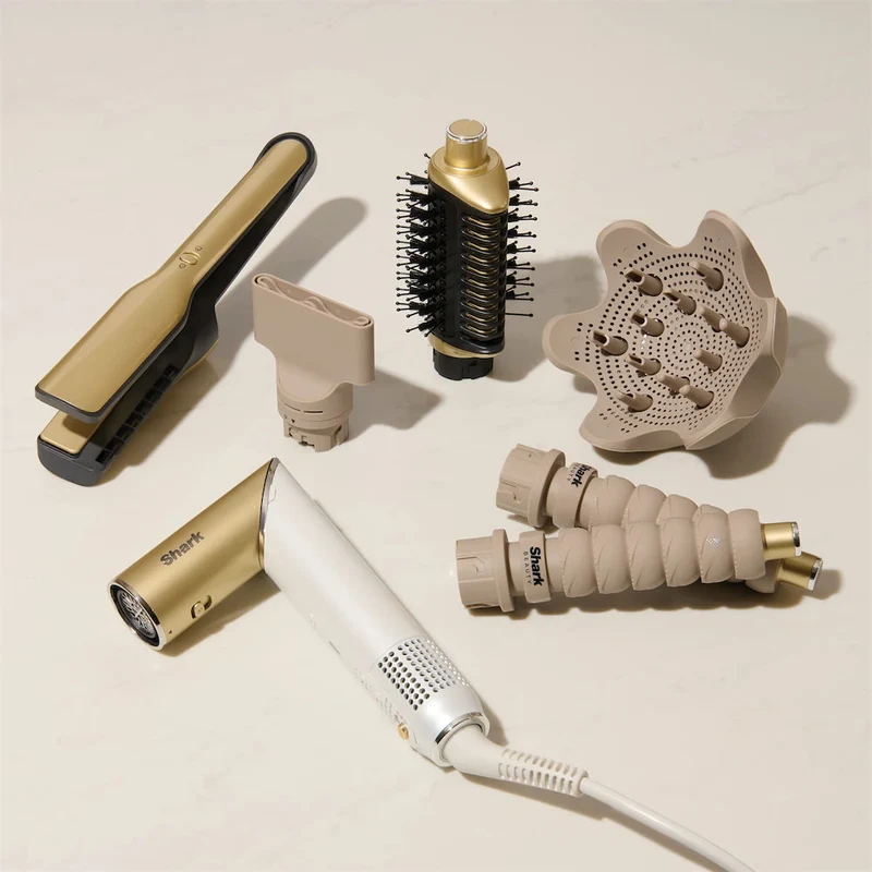 Glam Ceramic & Air Styling & Drying System - Soft Gold