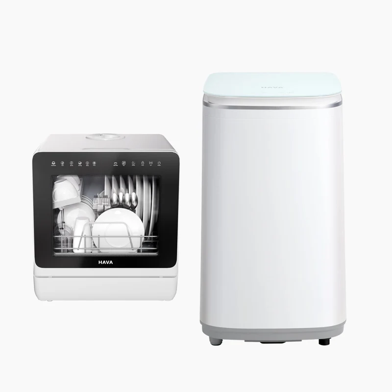 HAVA T01 Washer and R09 Dishwasher Bundle