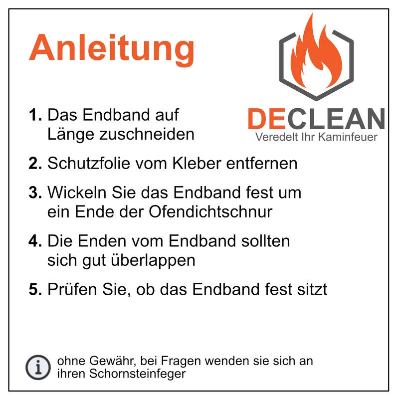 2 Endstücken je cm 12 cm