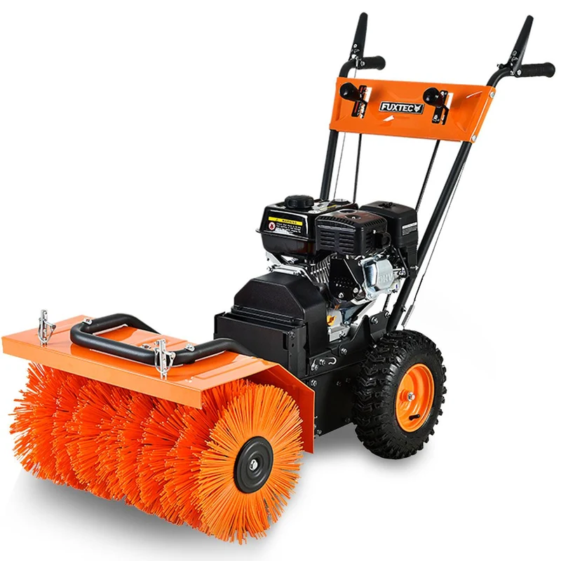 B-WARE FUXTEC Benzin Kehrmaschine FX-KM196