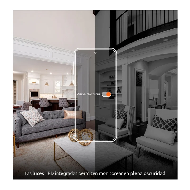 Nexxt Solutions Cámara Inteligente Wi-Fi Motorizada para Interiores, NHC-P710