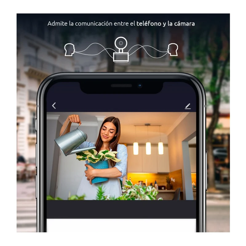 Nexxt Solutions Cámara Inteligente Wi-Fi Motorizada para Interiores, NHC-P710