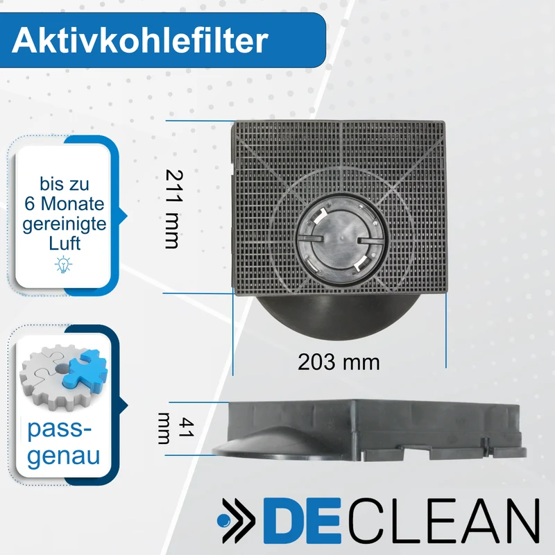 Kohlefilter kompatibel mit AEG, Electrolux, Elica Typ 303 9029793602