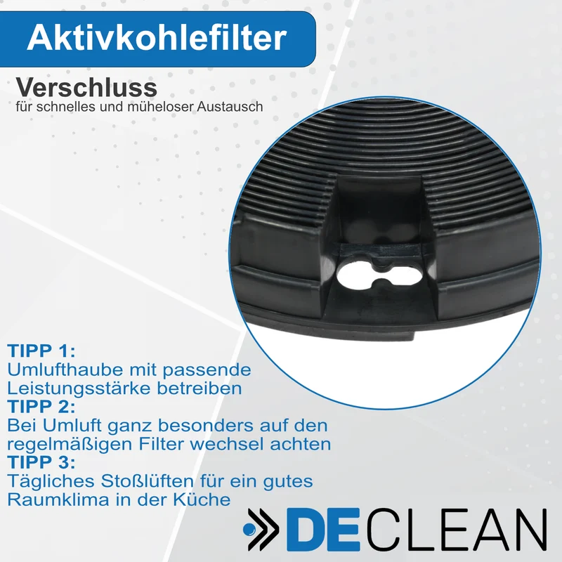 2 Kohlefilter kompatibel mit Elica, AEG, Electrolux