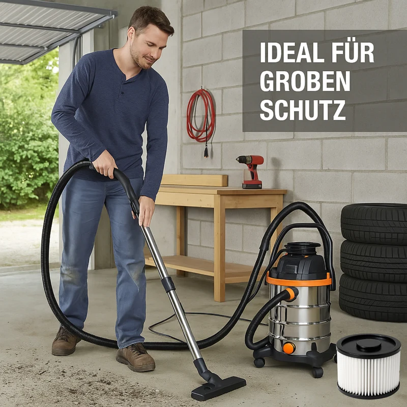 Filter passend für Nass-Trockensauger waschbar