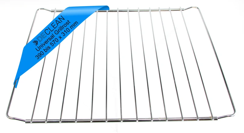 Grillrost passend für Backofen, Kühlschrank Breite 390 bis 570x310
