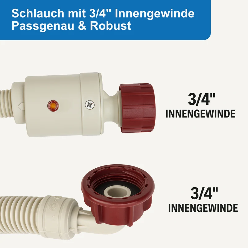 DeClean Schlauch passend für Geschirrspüler