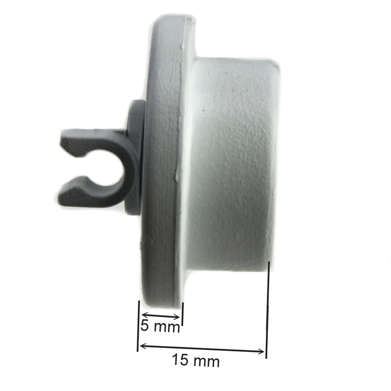 Korbrollen kompatibel mit Bosch, Siemens, Neff 00 165314