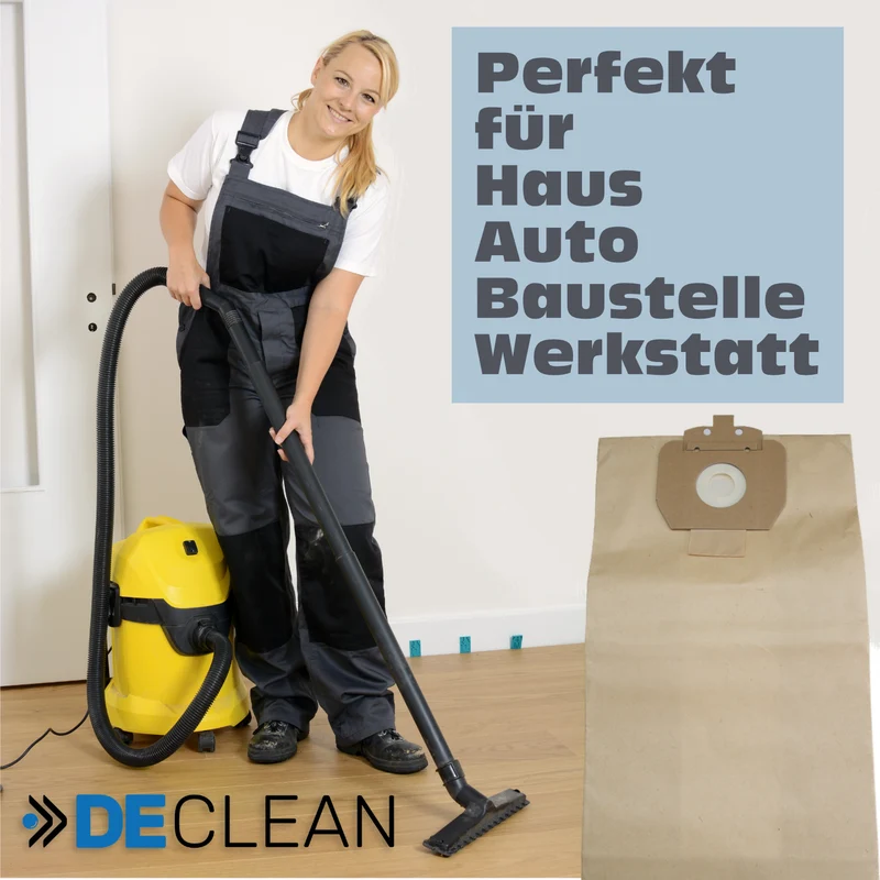 20 Staubsaugerbeutel kompatibel mit Taski, Cleanfix, Columbus Vento 8 Vento 15, Baby Bora Staubsauger