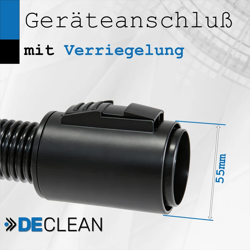 Staubsaugerschlauch 2m kompatibel mit Kärcher A 2731 pt, A 2801 plus, A 2901, A 3100