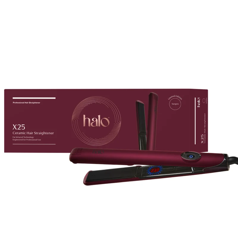 X25 Ceramic Hair Straightener - Sangria