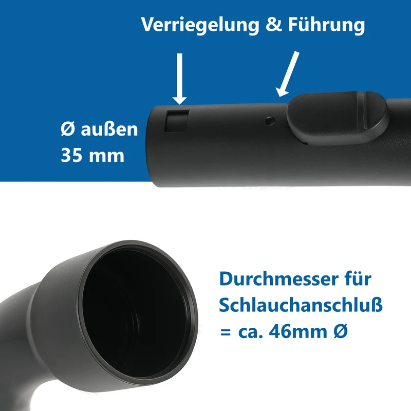 Handgriff kompatibel mit Miele S 8340 Ecoline