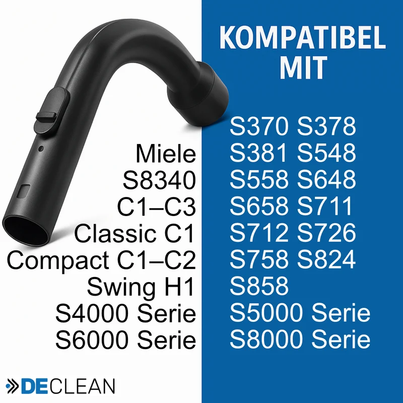 Handgriff kompatibel mit Miele S 8340 Ecoline