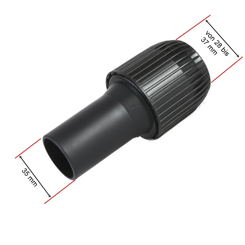 DeClean Adapter 35 mm passend für Staubsaugerdües 28-37 auf 35 mm