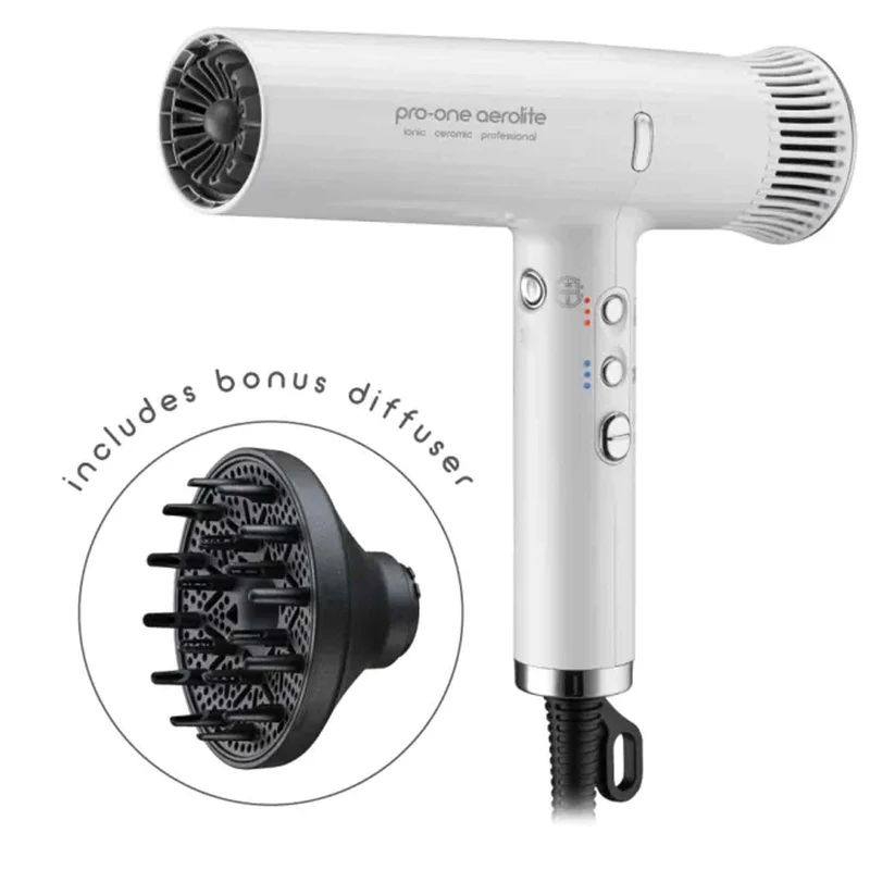 Aerolite Hairdryer - Pearl White