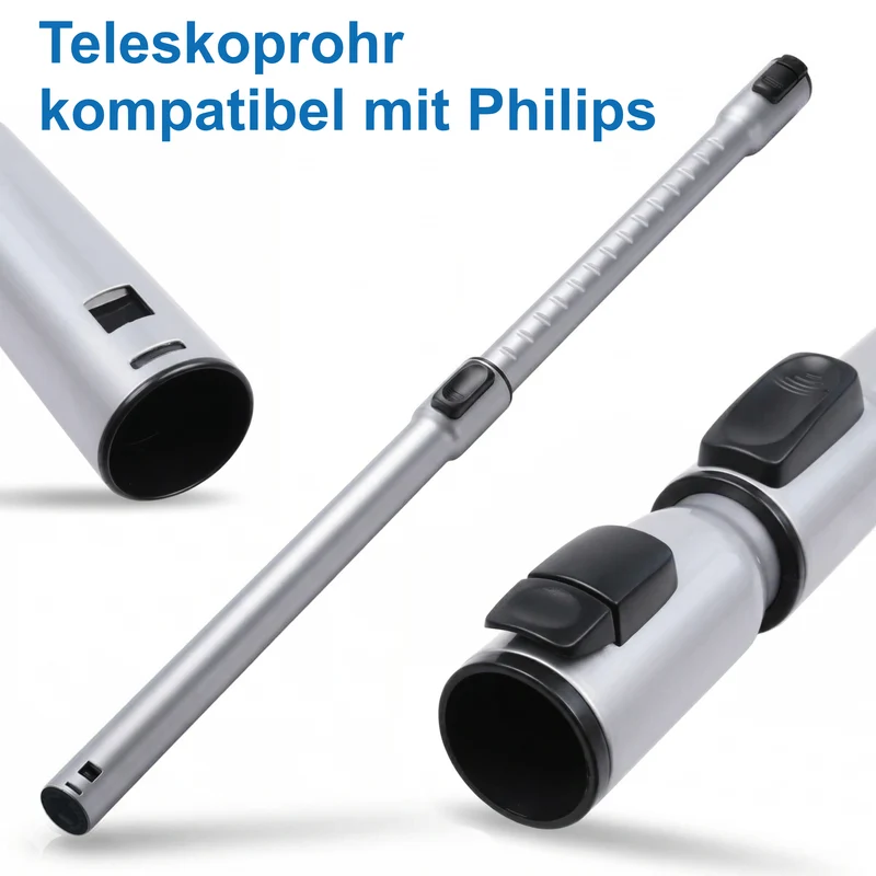 Teleskoprohr kompatibel mit Philips Performer Compact FC8370 FC8375