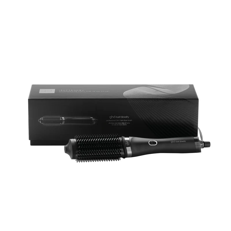 Duet Blow Dry 2-In-1 Hair Dryer Brush - Black