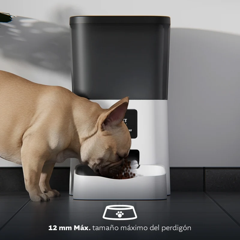 Nexxt Solutions Dispensador Inteligente de Alimento para Mascotas 4 Litros, NHA-P410