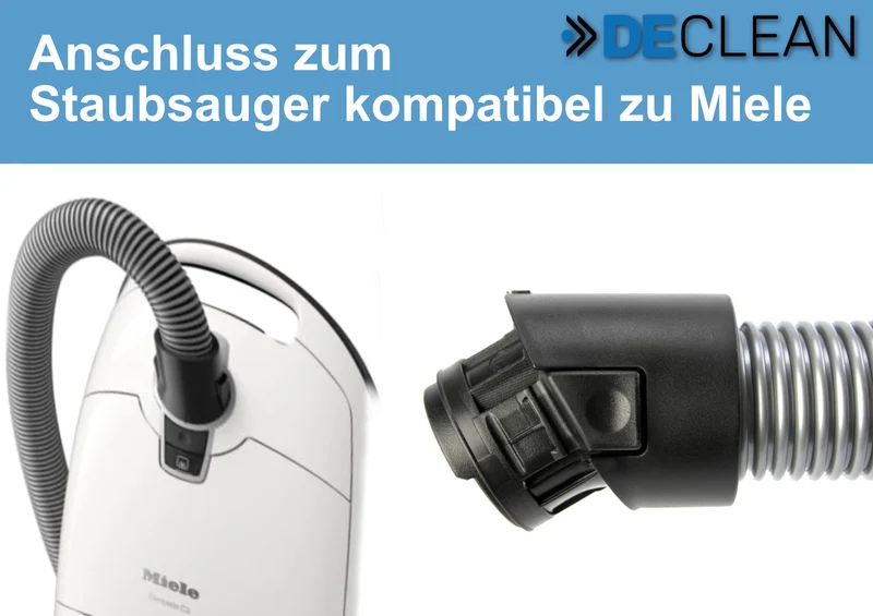 Staubsaugerschlauch kompatibel mit Miele Staubsauger S8,S8000,C3 Complete Compact