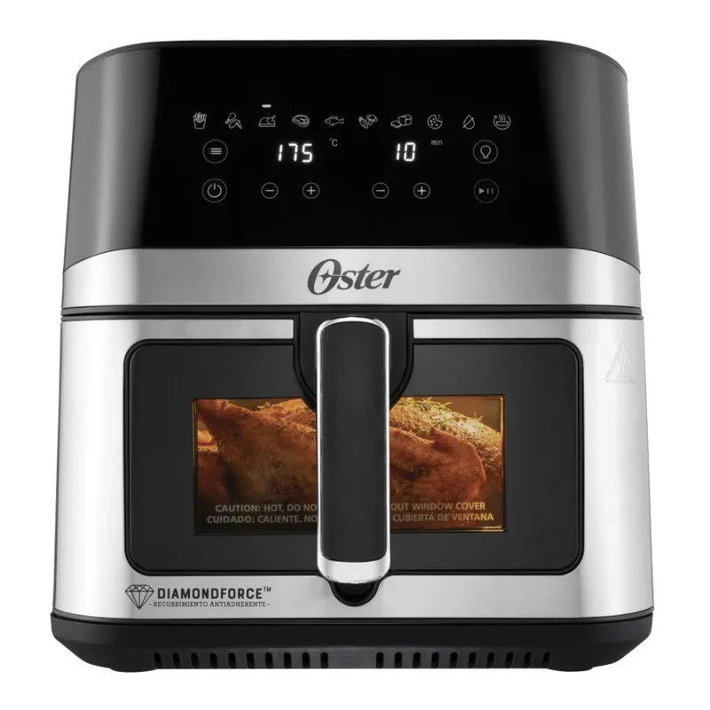 Oster Freidora de Aire Digital Diamondforce 7.5 Litros, CKSTAF75WDSSDF