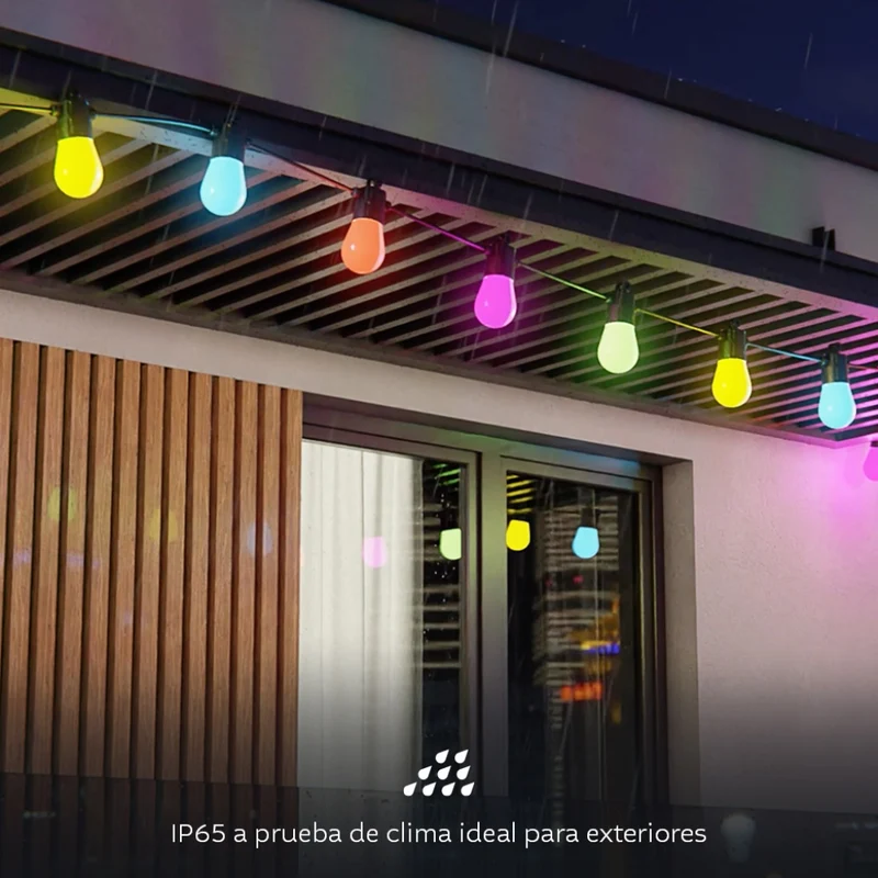 Nexxt Solutions Luces LED Guirnalda Smart Wifi, 14.6mts, NHB-O150