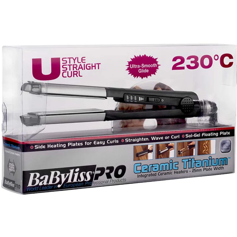 Ceramic U Styler - Black