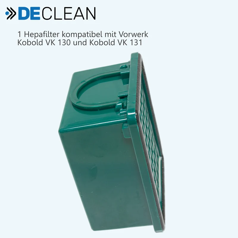 HEPA-Filter kompatibel mit Vorwerk Kobold 130 131 Hygienefilter