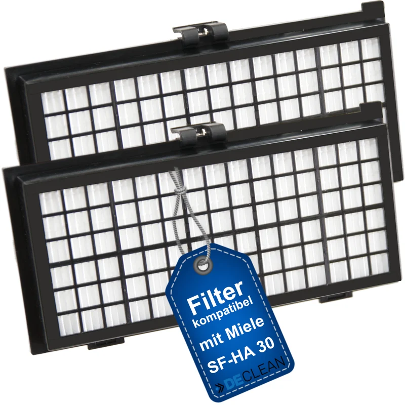 2 Filter kompatibel mit Miele SF-HA30,S300,S400,S500,S600,S700,S800,S771