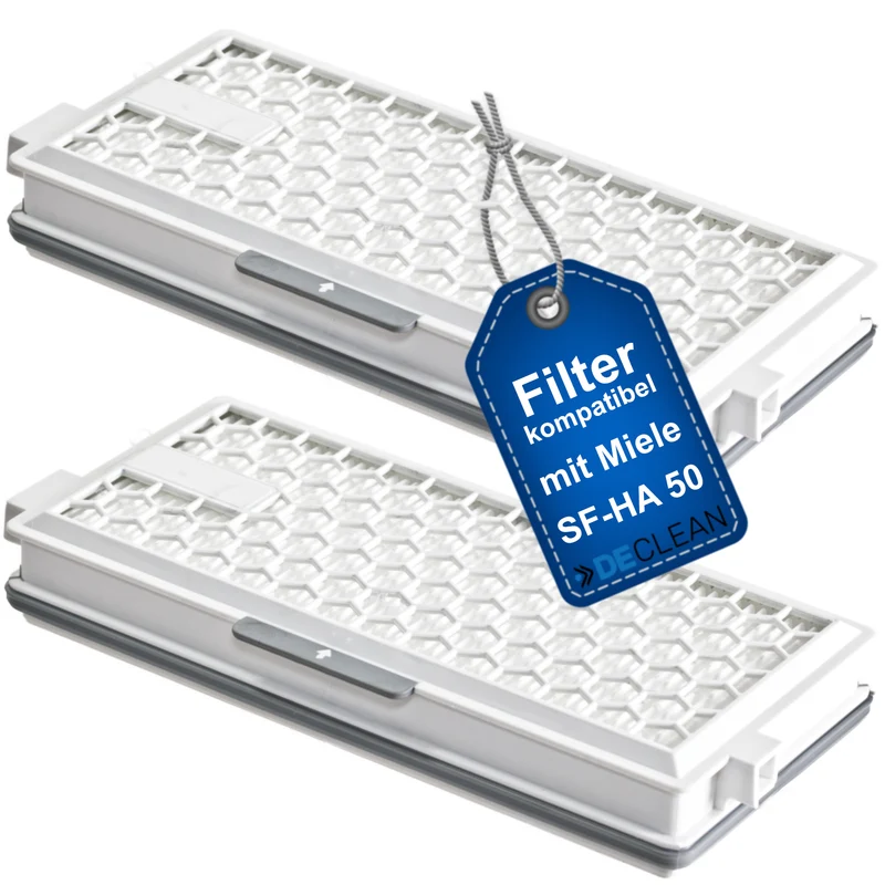 2 x Filter kompatibel mit Miele SF-AP50 für Staubsauger Complete C2 C3